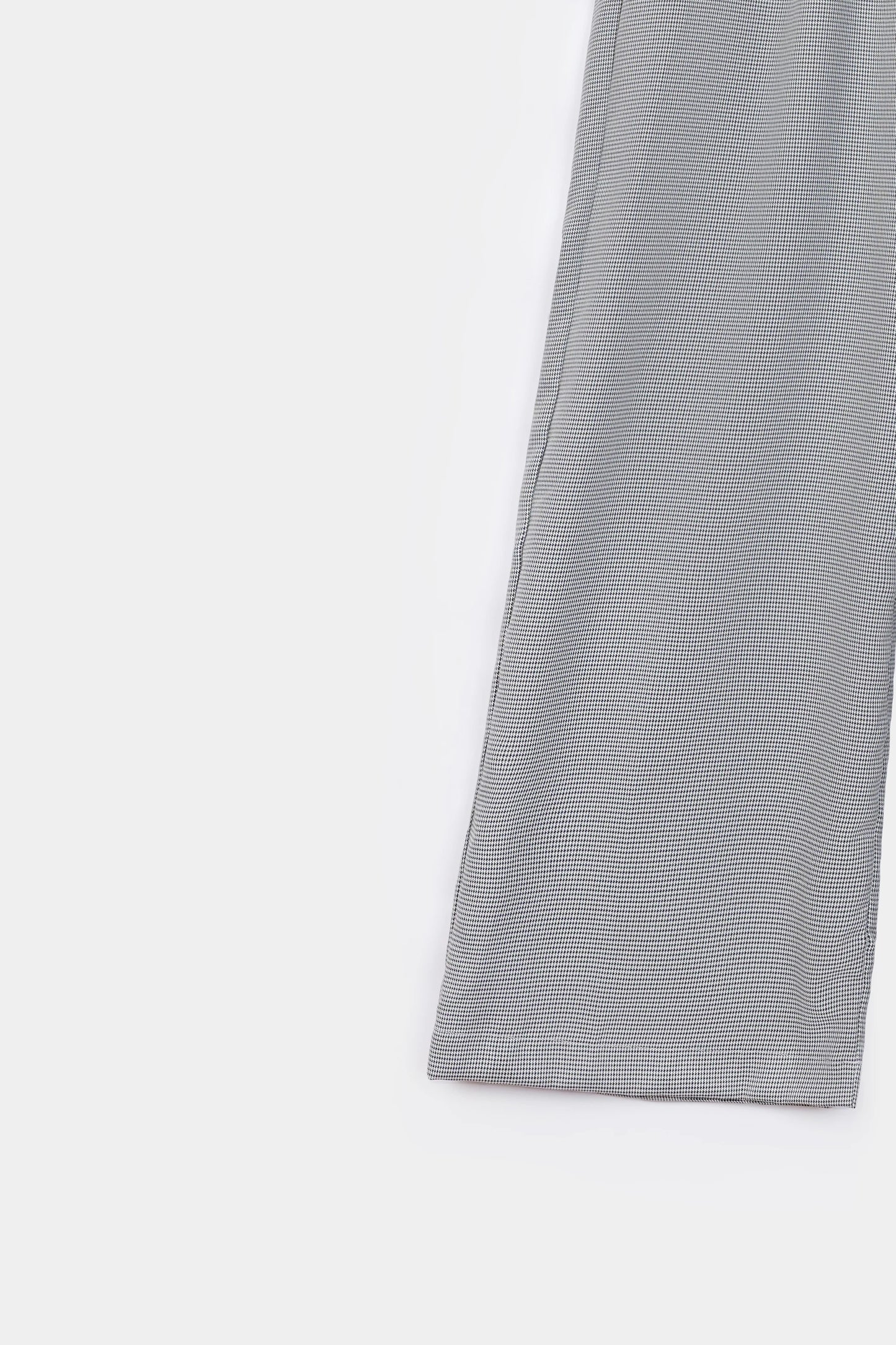 Wool-Mix Houndstooth Trousers - Cougar Clothing