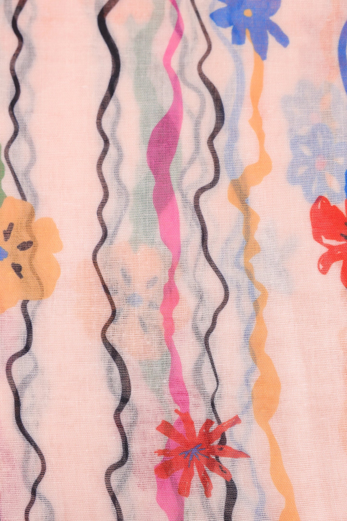 Floral Print Scarf - Cougar Clothing