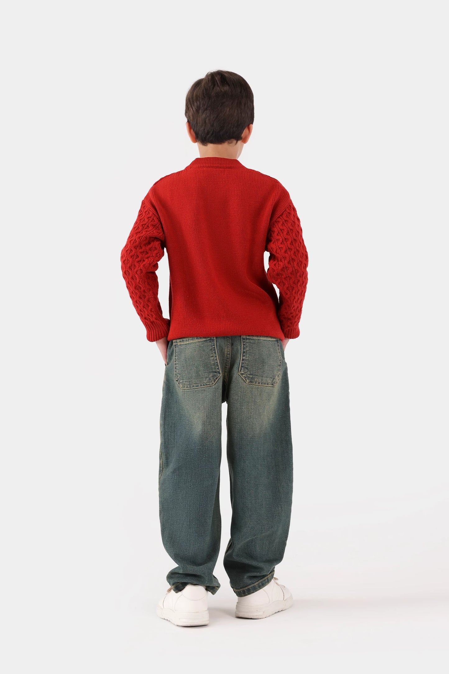 Cable Knit Sweater - Cougar Clothing