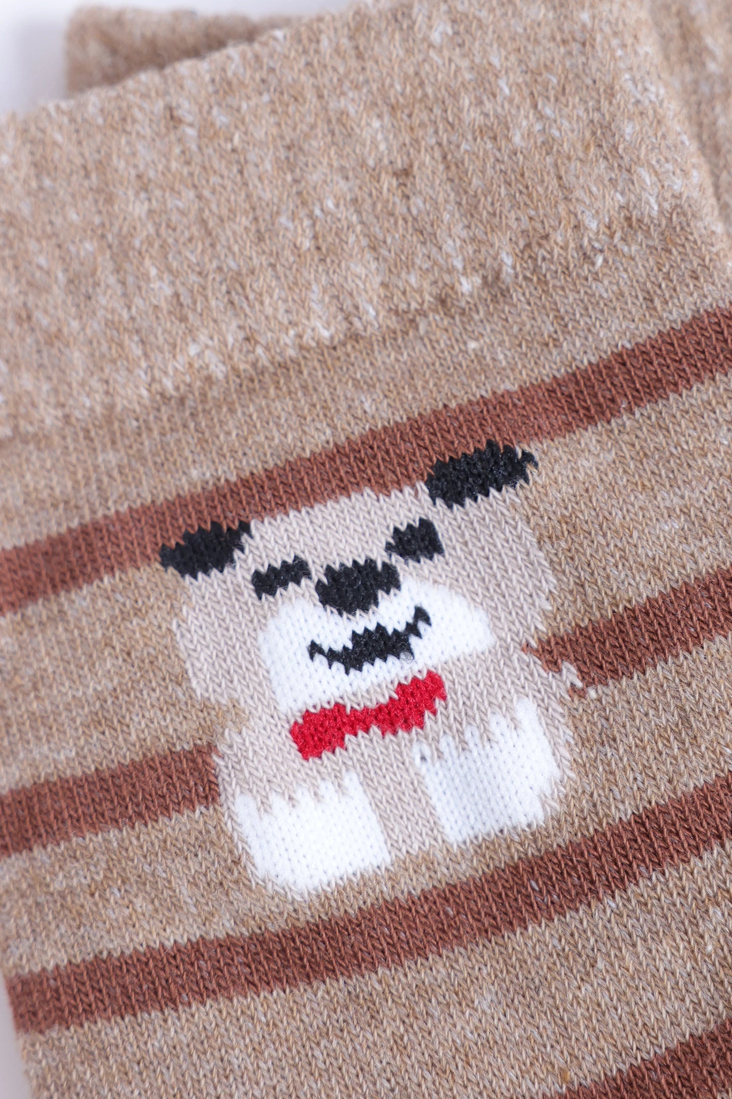 Pack of 3 Cute Bear Striped Socks