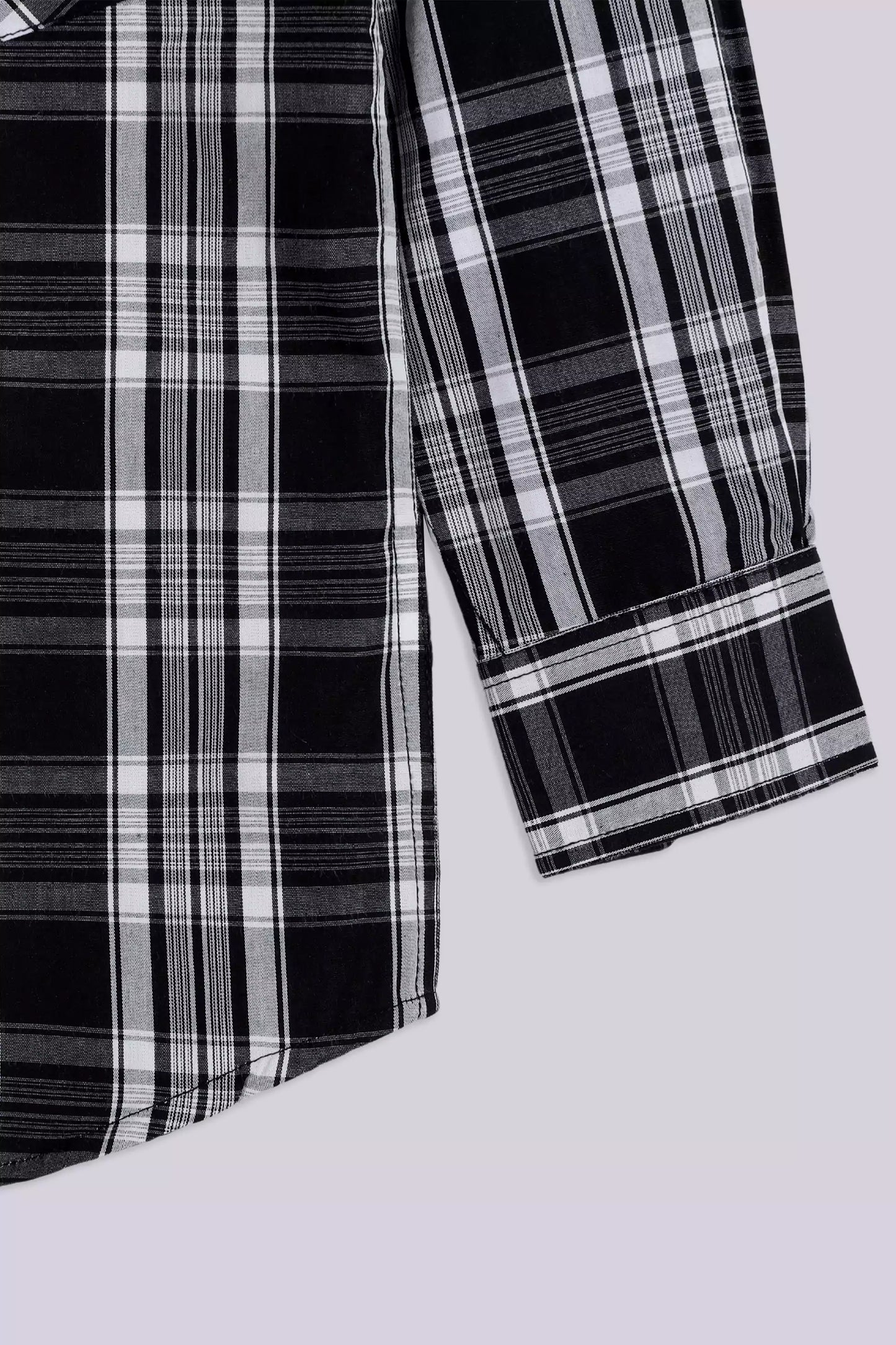 Button-Down Checkered Shirt - Cougar Clothing