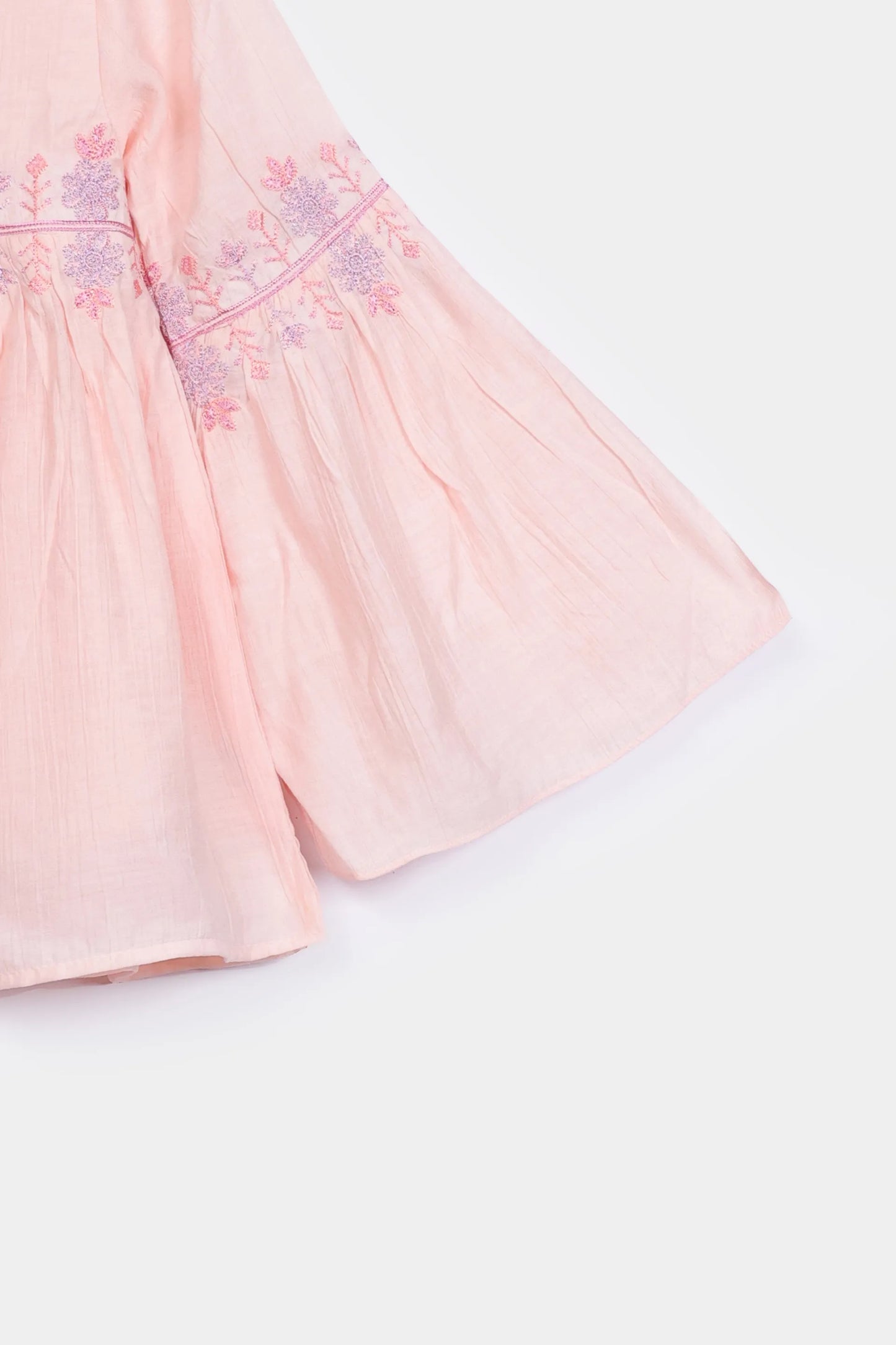 Blush Embroidered Dress - Cougar Clothing