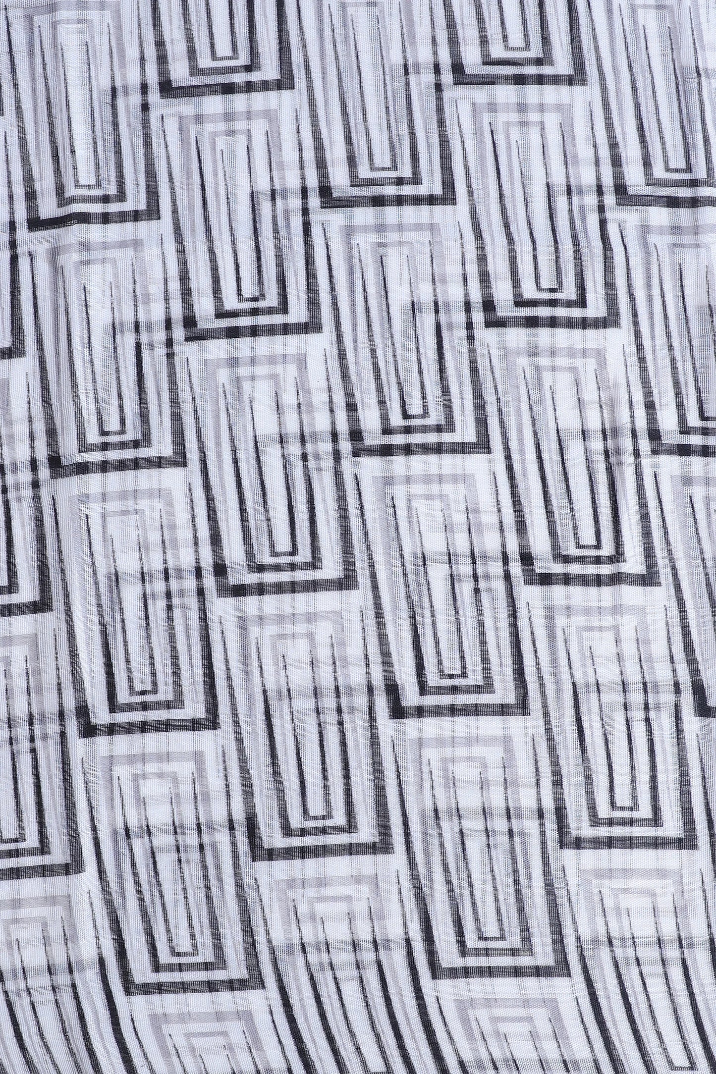 Square Print Scarf - Cougar Clothing