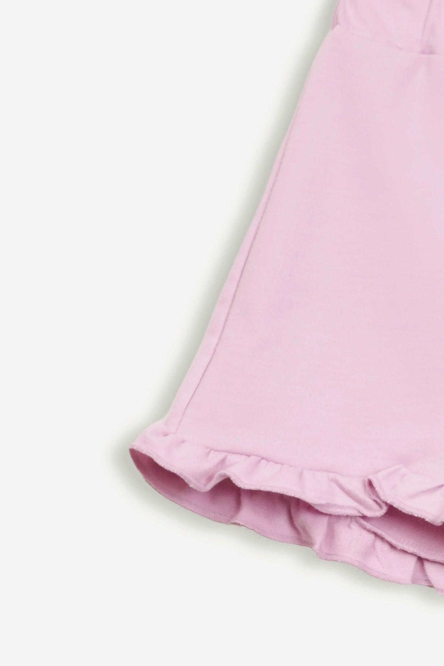 Frilled Shorts With Knot - Cougar Clothing