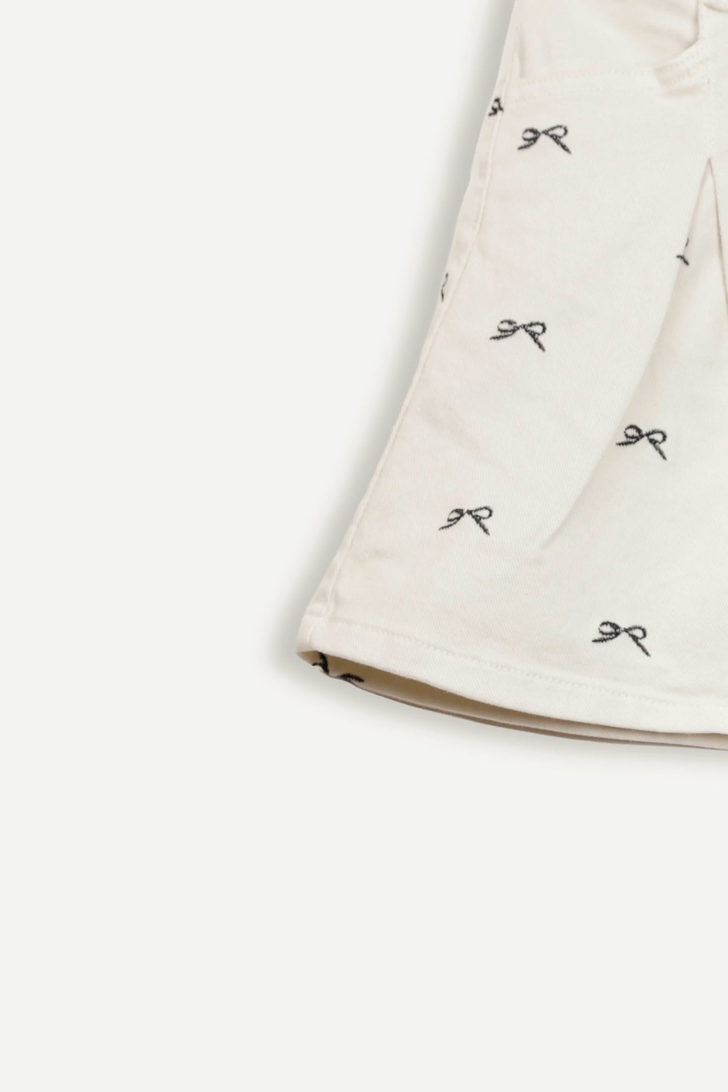 Embroidered Denim Skirt - Cougar Clothing