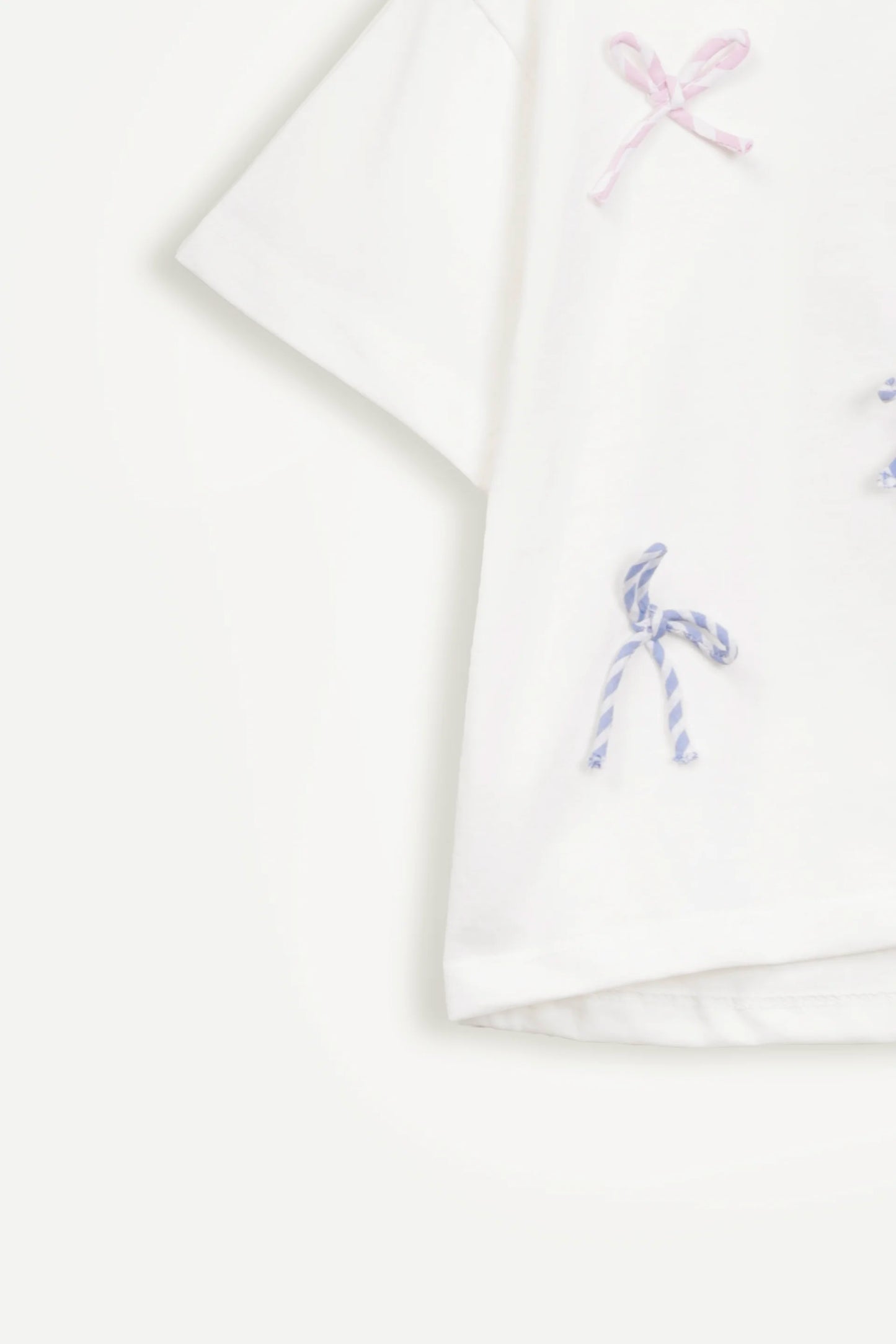 Jersey Tee With Bows - Cougar Clothing