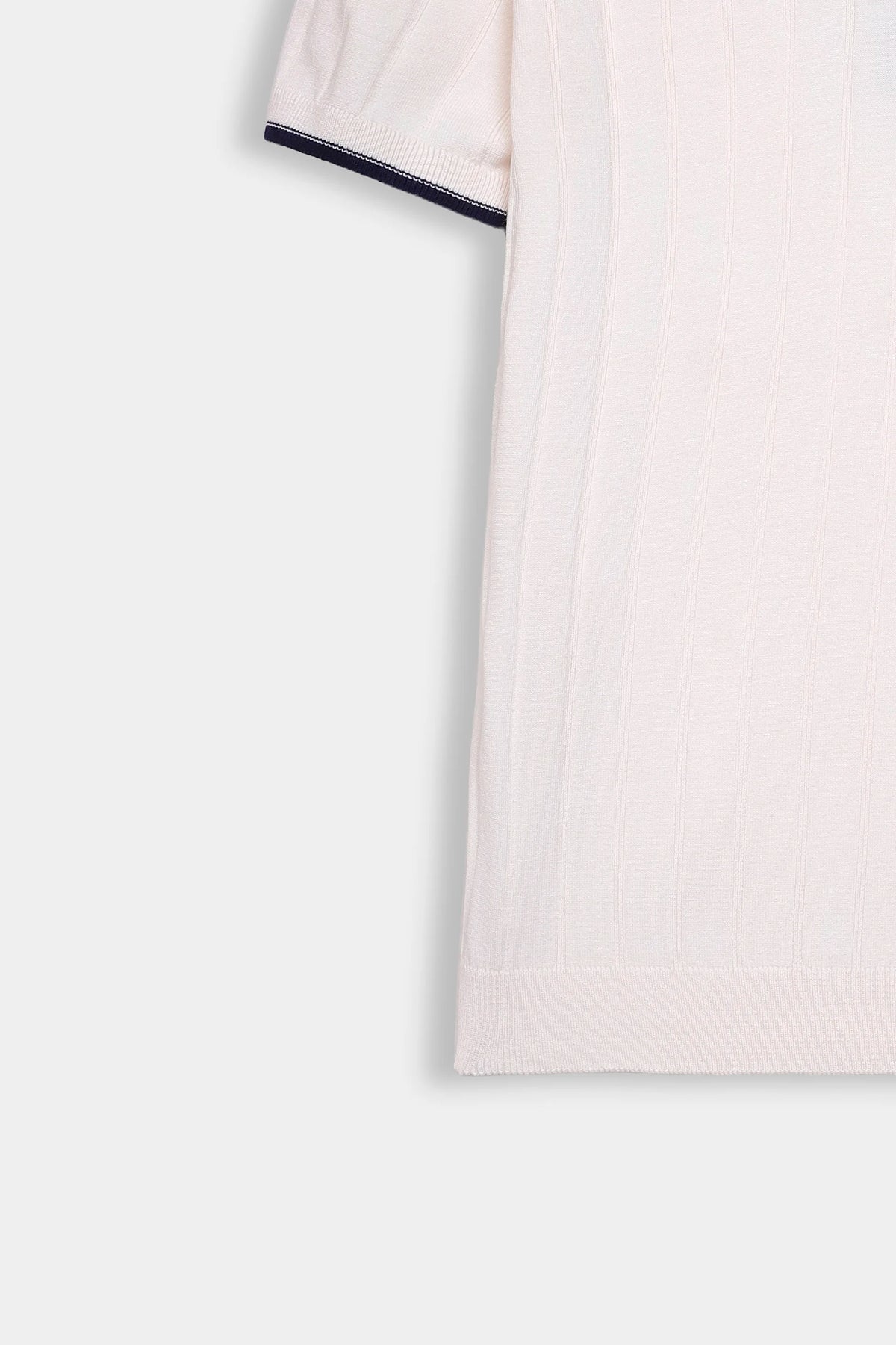 Drop Needle Knit T-Shirt - Cougar Clothing