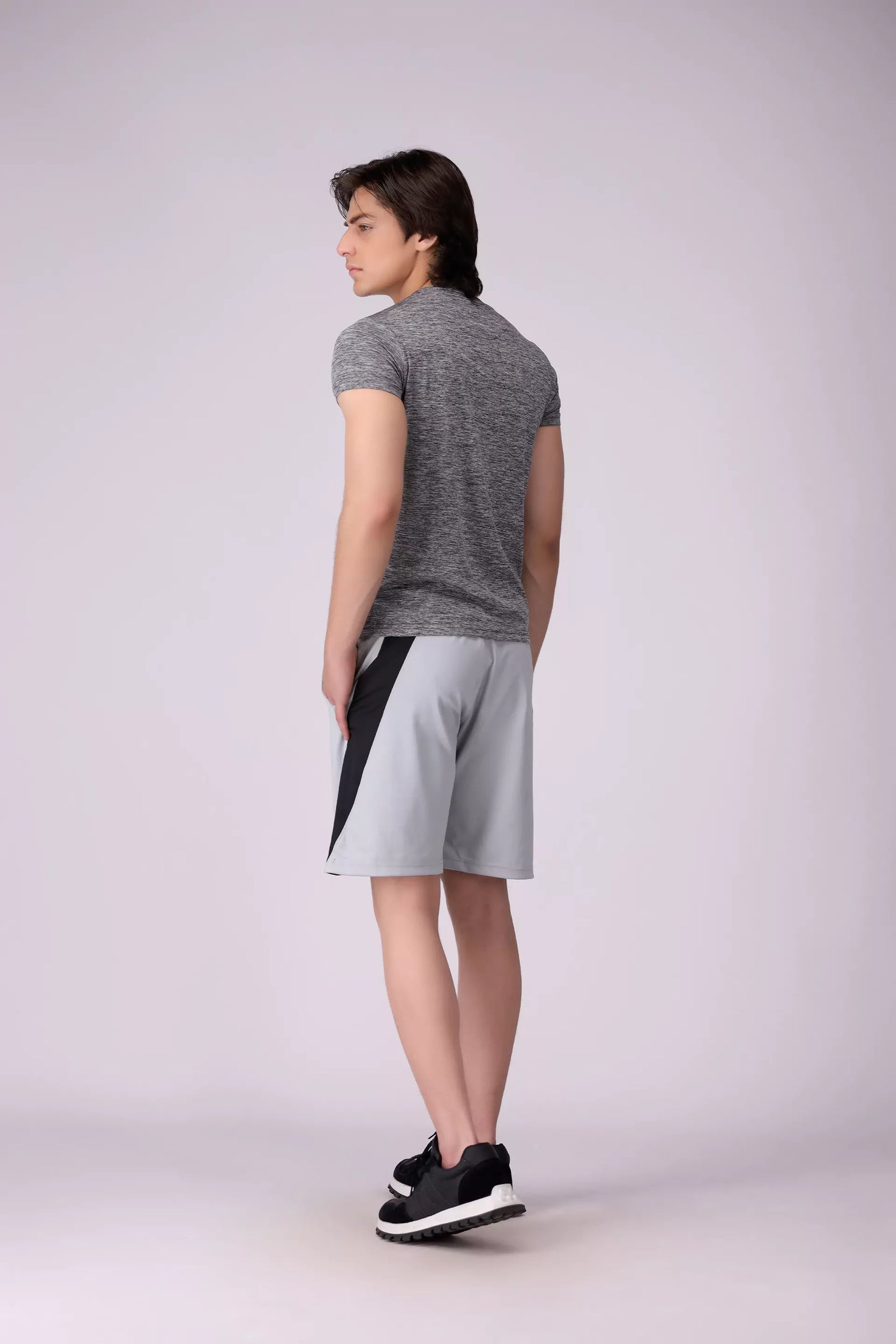 Grey Slim Fit Shorts - Cougar Clothing