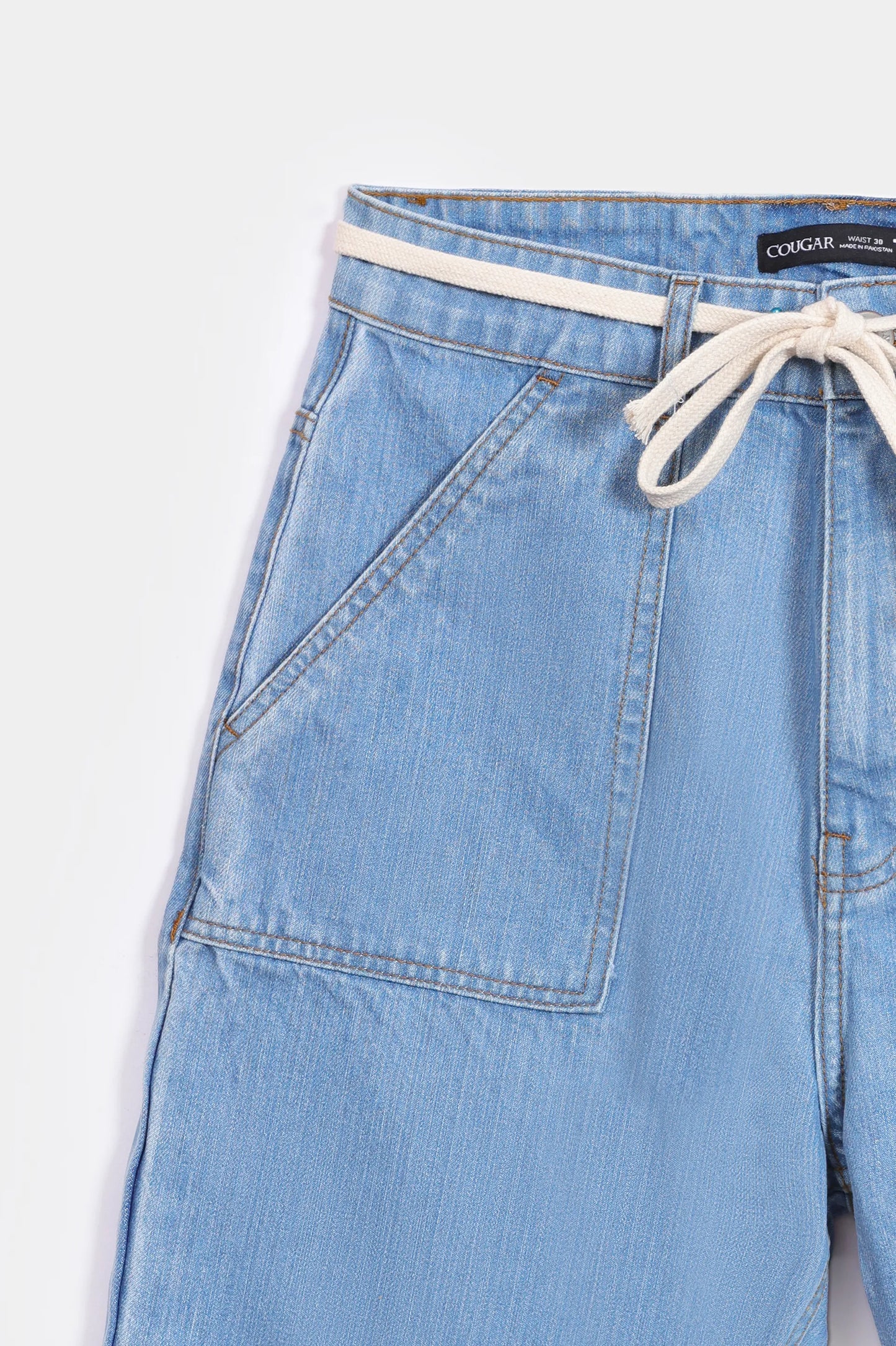 Relaxed Fit Denim Shorts - Cougar Clothing