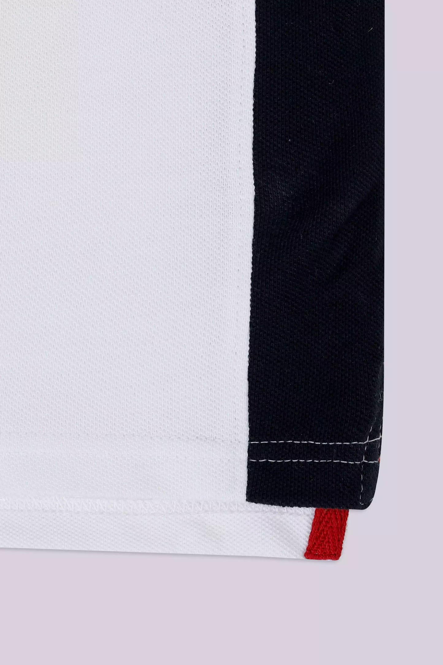 Contrast Paneled Polo - Cougar Clothing