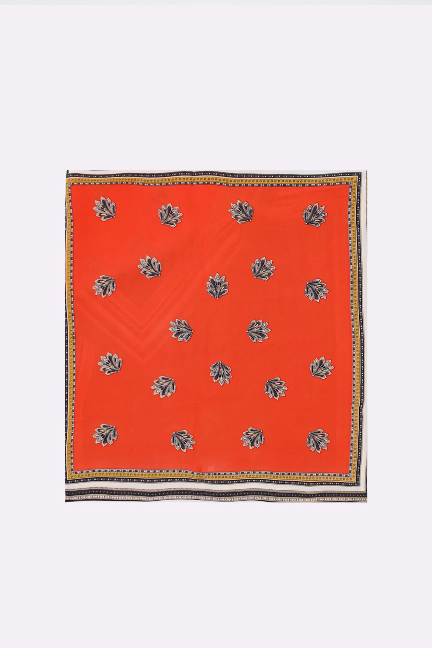 Printed Silk Scarf - Cougar Clothing