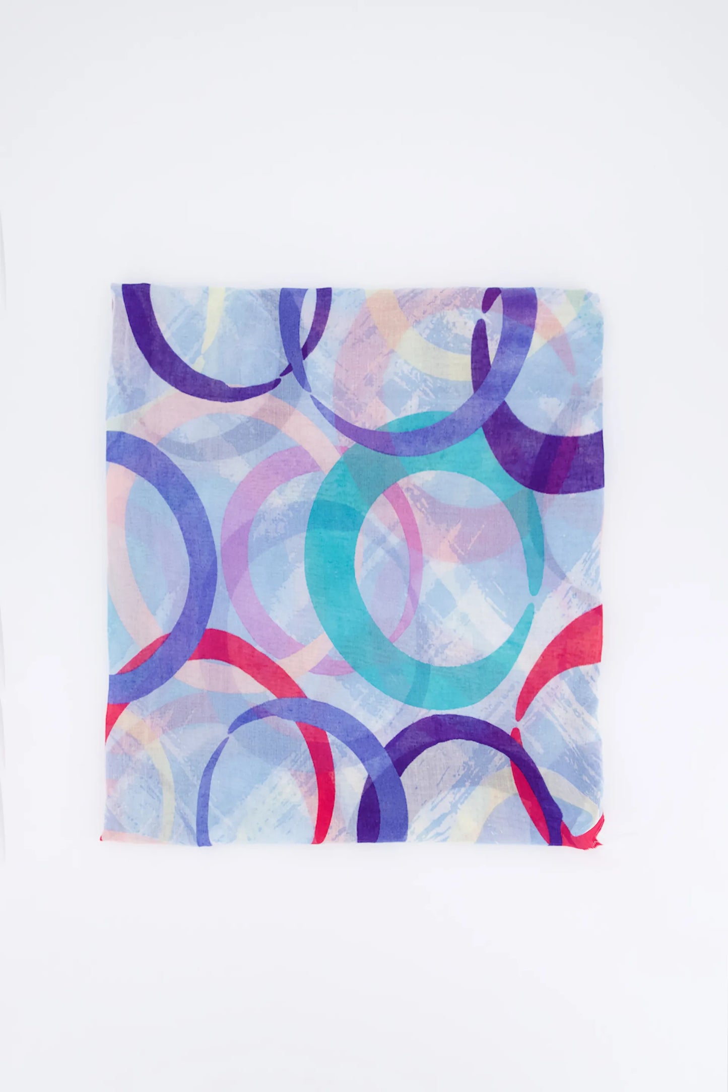 Viscose Blend Printed Scarf - Cougar Clothing