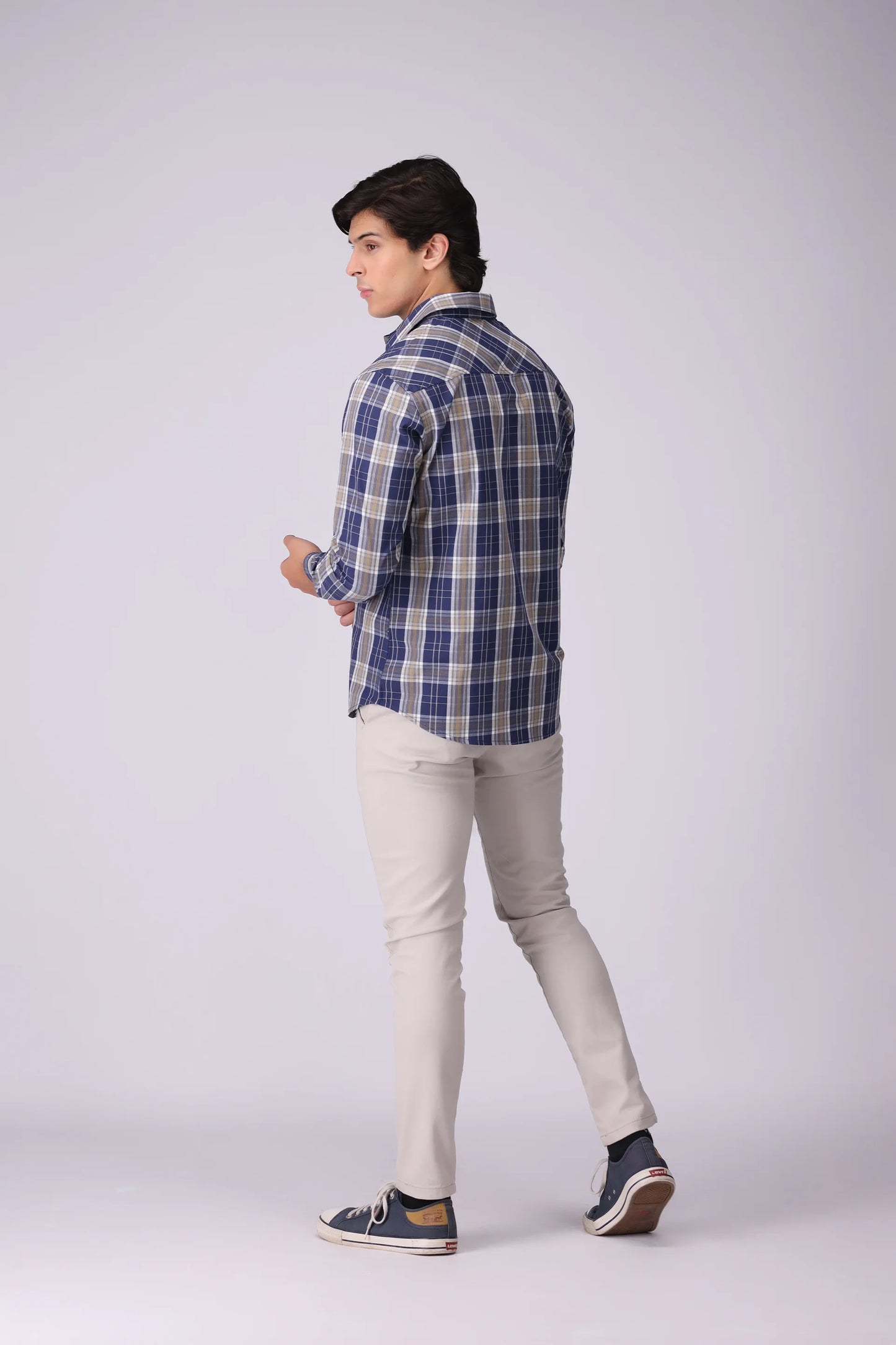 Regular Fit Checkered Shirt - Cougar Clothing