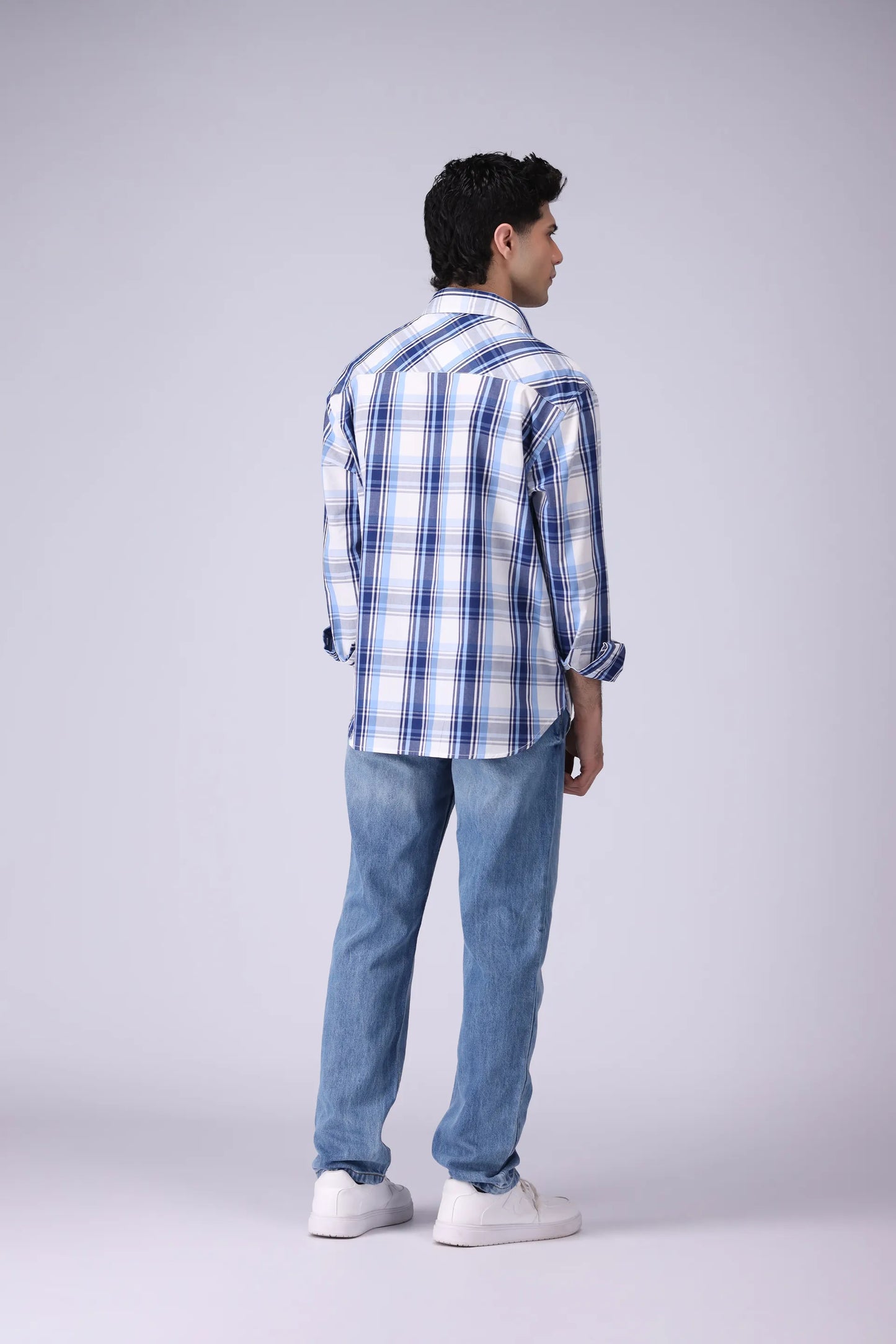 Relaxed Fit Checkered Shirt - Cougar Clothing