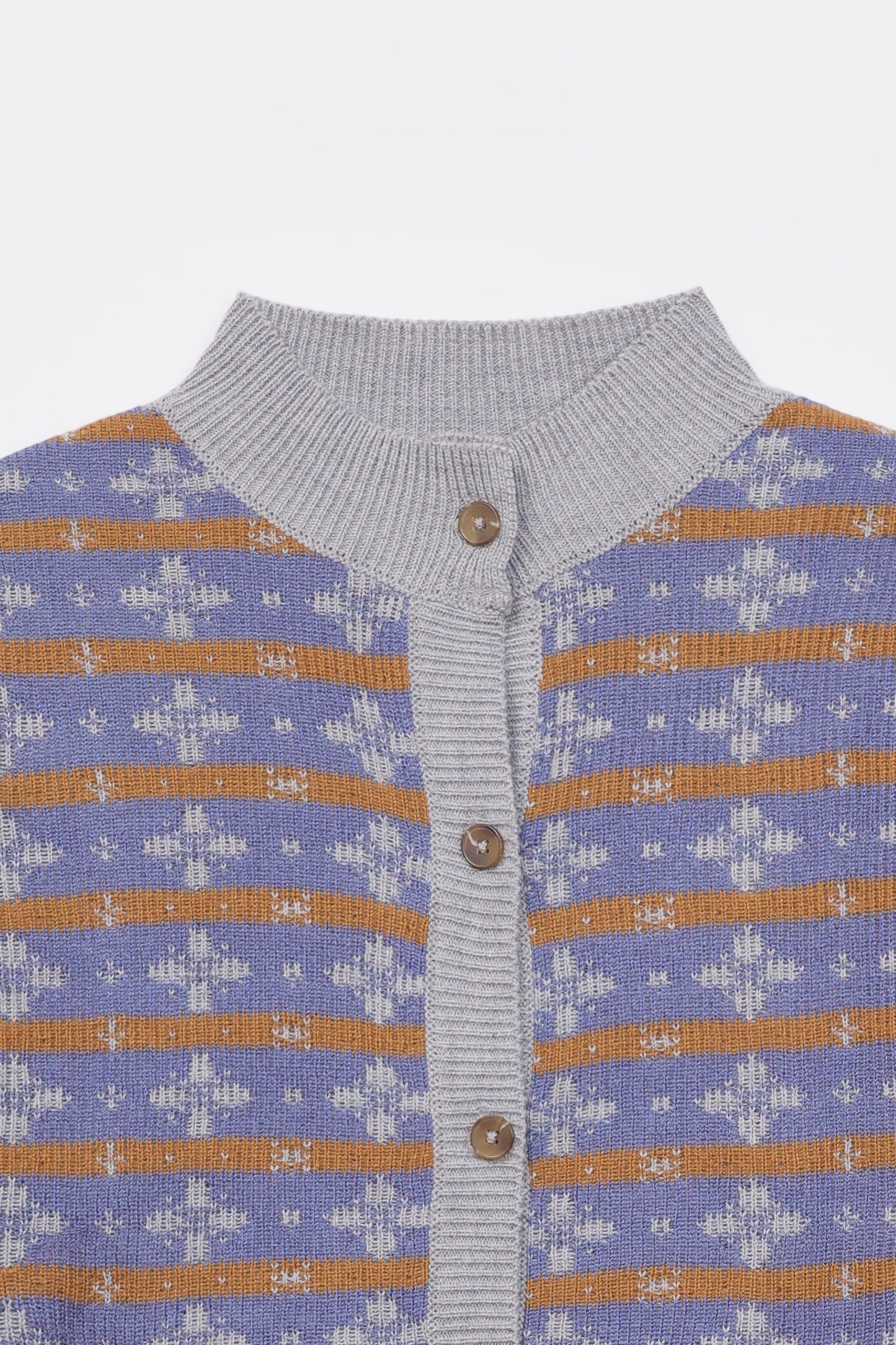 Jacquard Knit Cardigan - Cougar Clothing