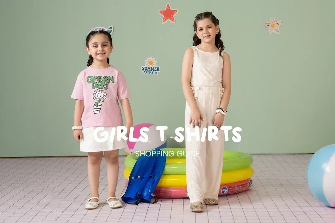 Girls Tees in Pakistan - Styling Guide