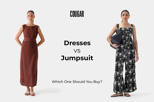 Women Dresses vs Women Jumpsuits - Cougar