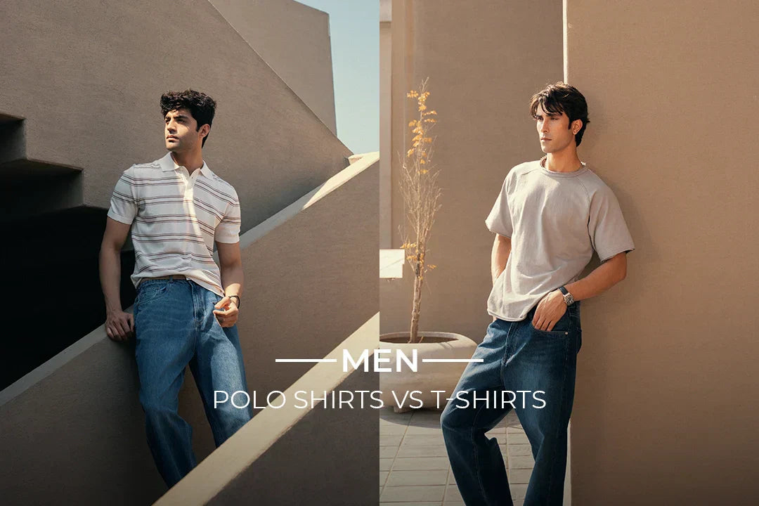 Men’s Polo Shirts vs T-Shirts: Complete Outfit Guide