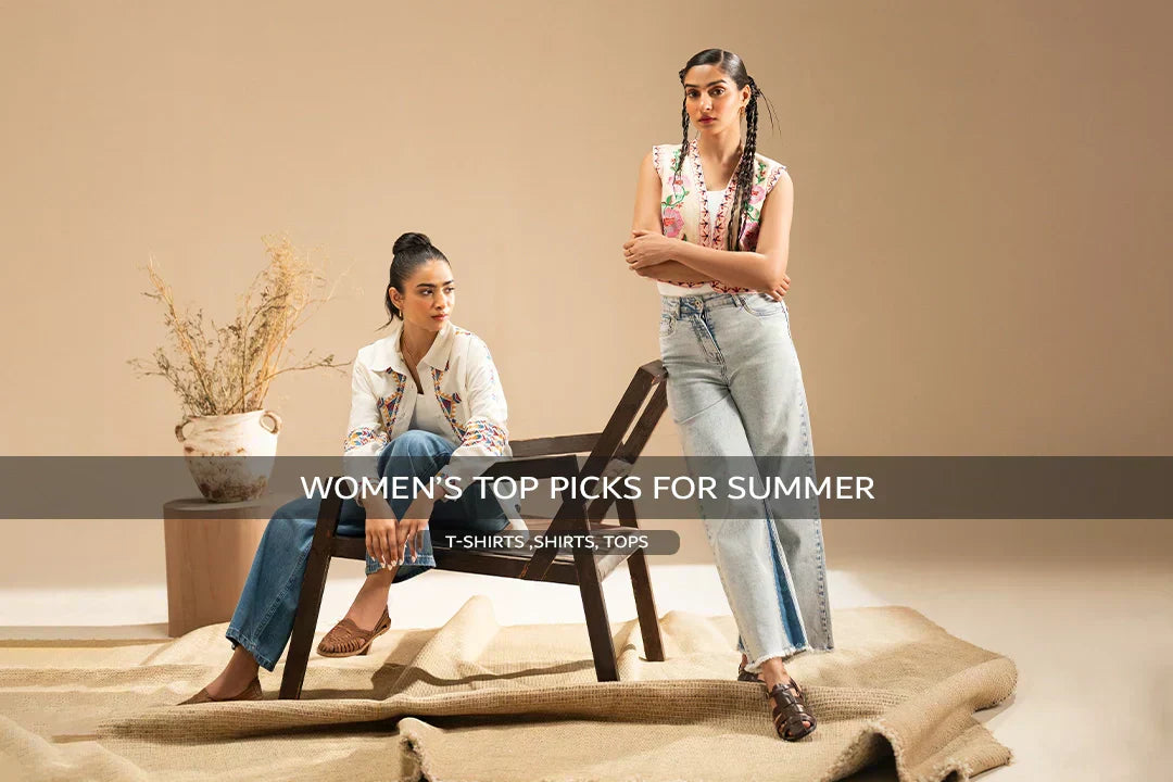 Top picks for Summer- Women Tops, T-Shirts and Shirts
