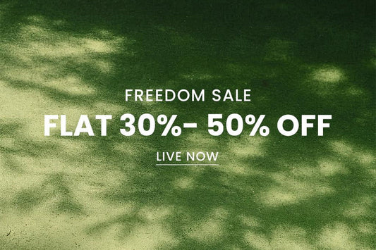 Freedom Sale 2026 | Flat 50% OFF Azadi Sale