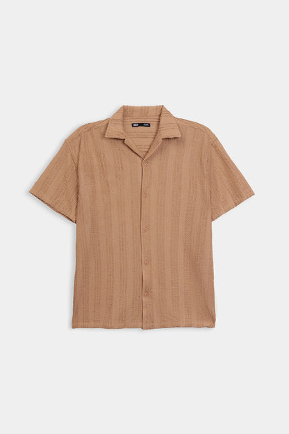Textured Knit Shirt - Cougar Clothing