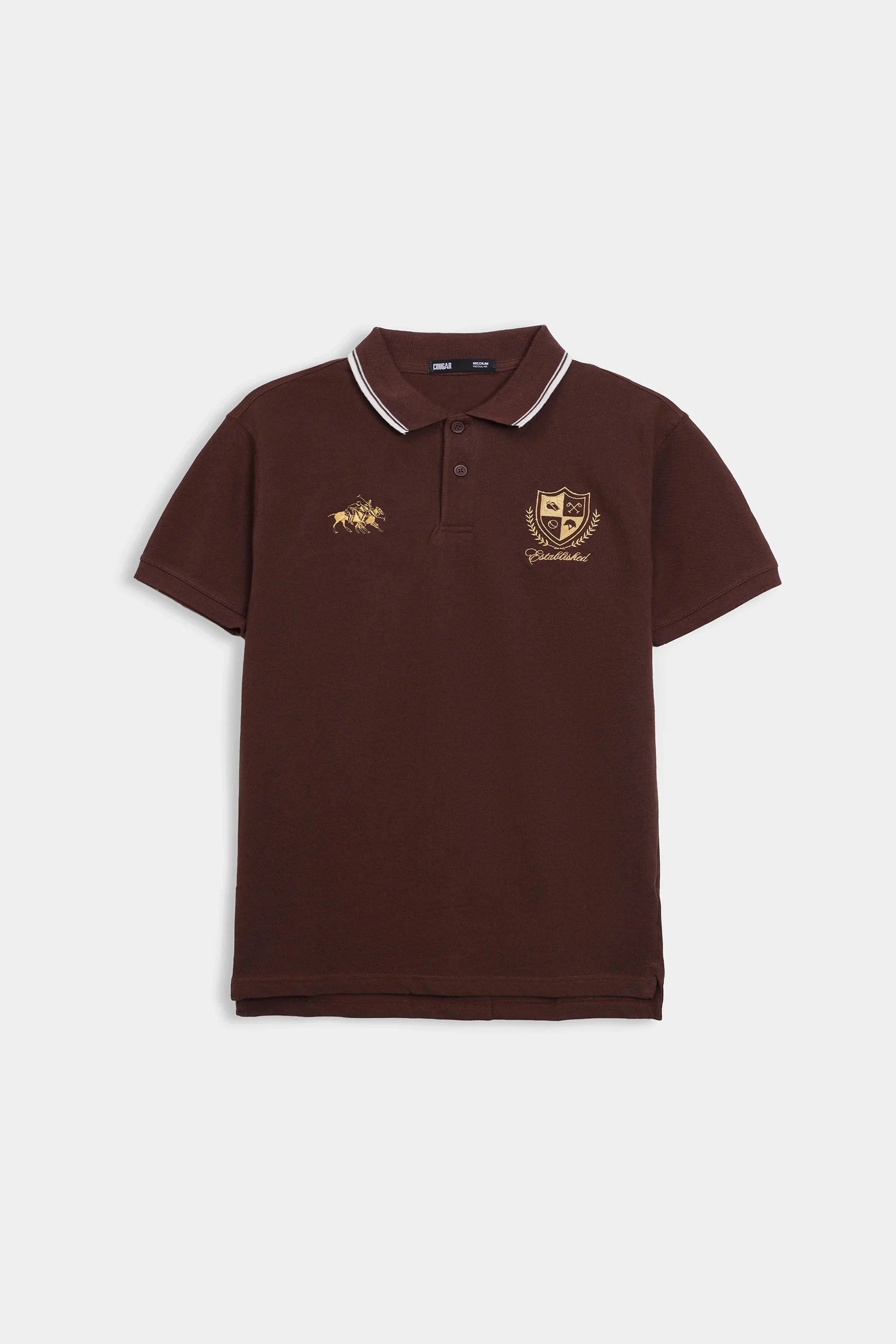 Embroidered Polo - Cougar Clothing