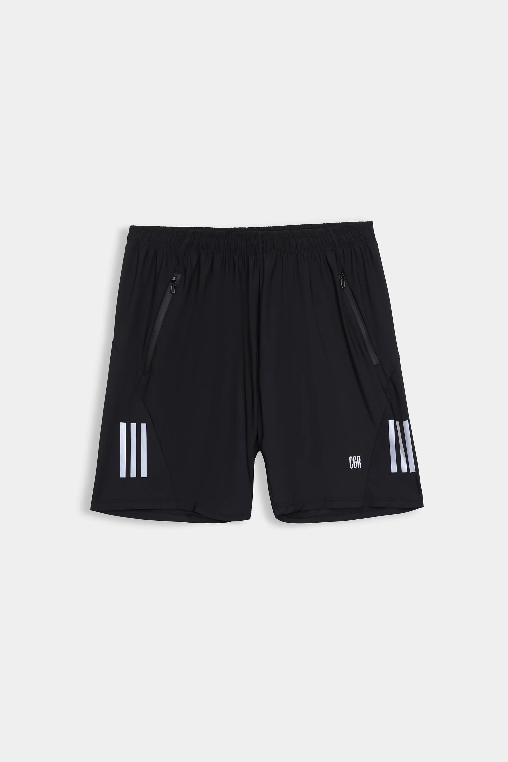 Activewear Shorts With Mesh Panel - Cougar Clothing