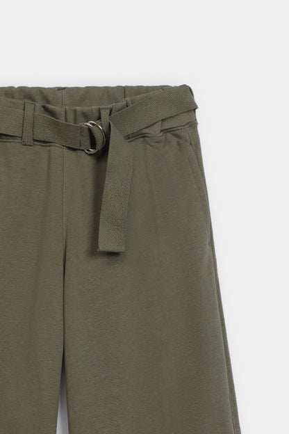 Belted Terry Trousers - Cougar Clothing