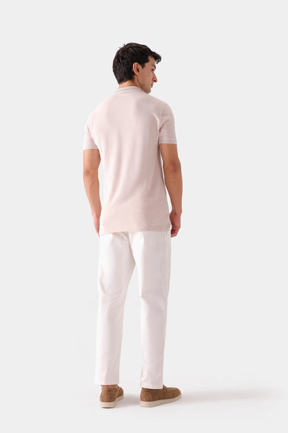 Pique Jacquard Polo - Cougar Clothing
