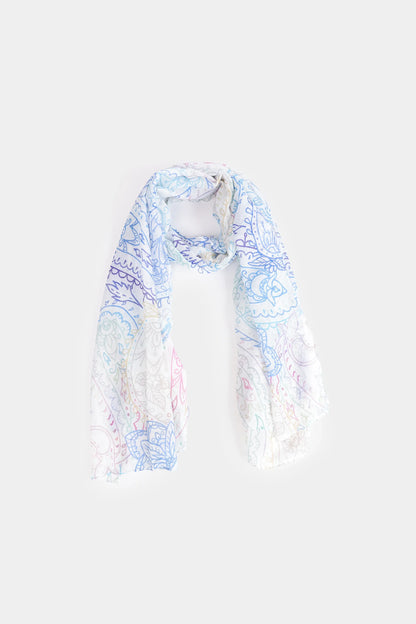 Pastel Print Scarf - Cougar Clothing