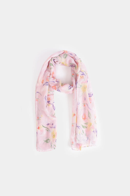 Pastel Print Scarf - Cougar Clothing