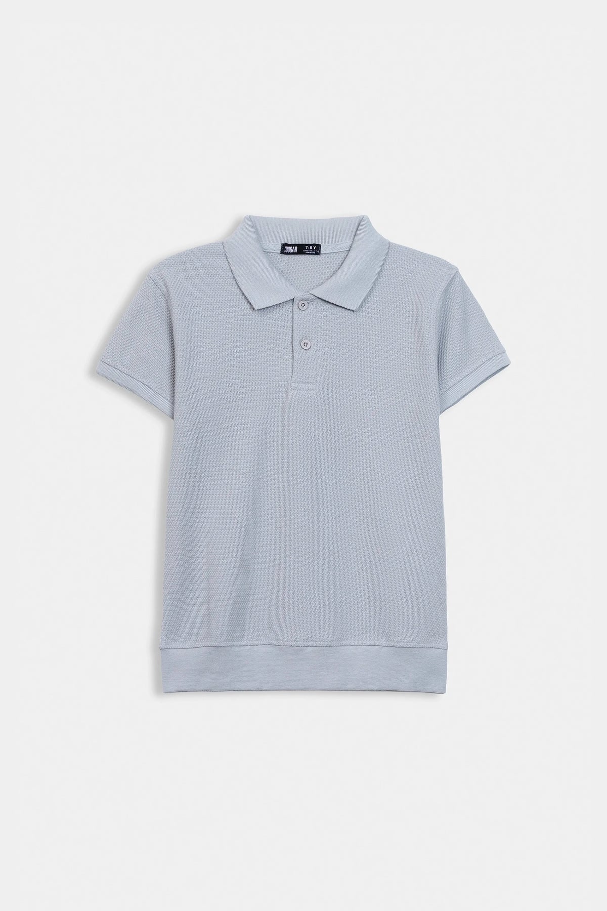Popcorn Knit Polo - Cougar Clothing