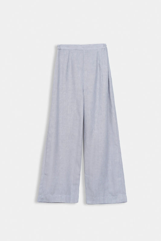 Textured Pleated Trousers - Cougar Clothing
