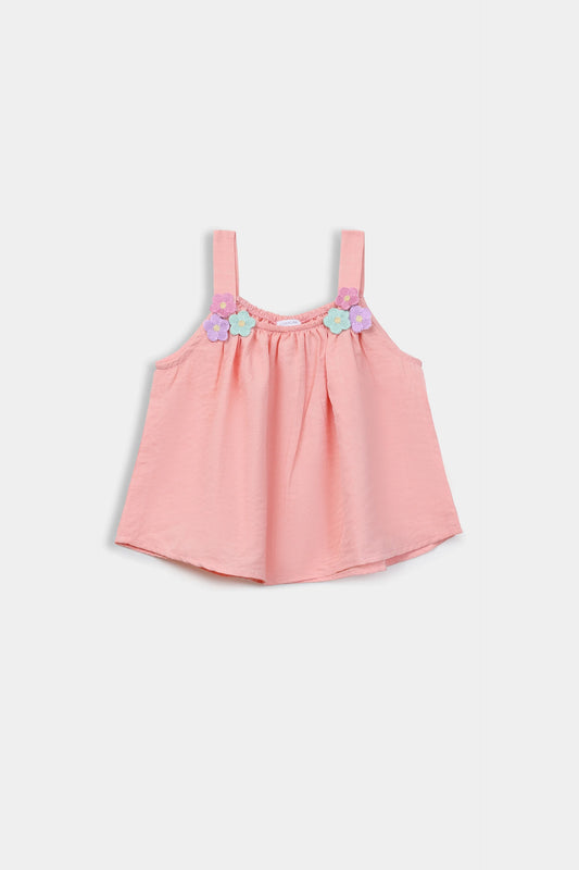 Floral Embroidered Top - Cougar Clothing