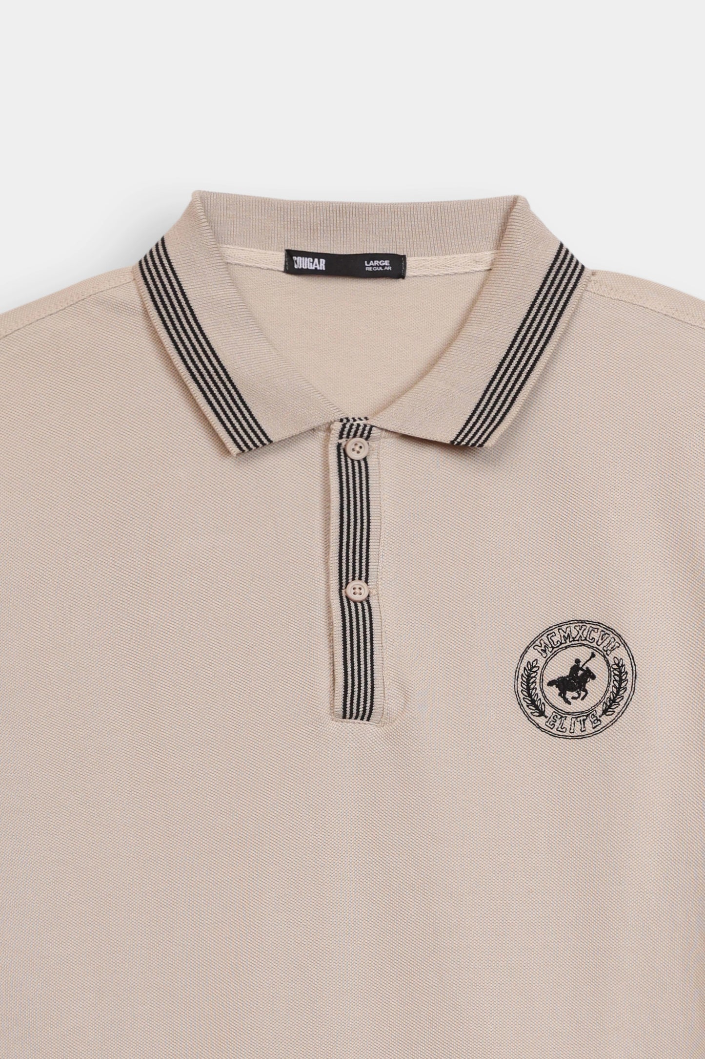 Embroidered Pique Polo - Cougar Clothing