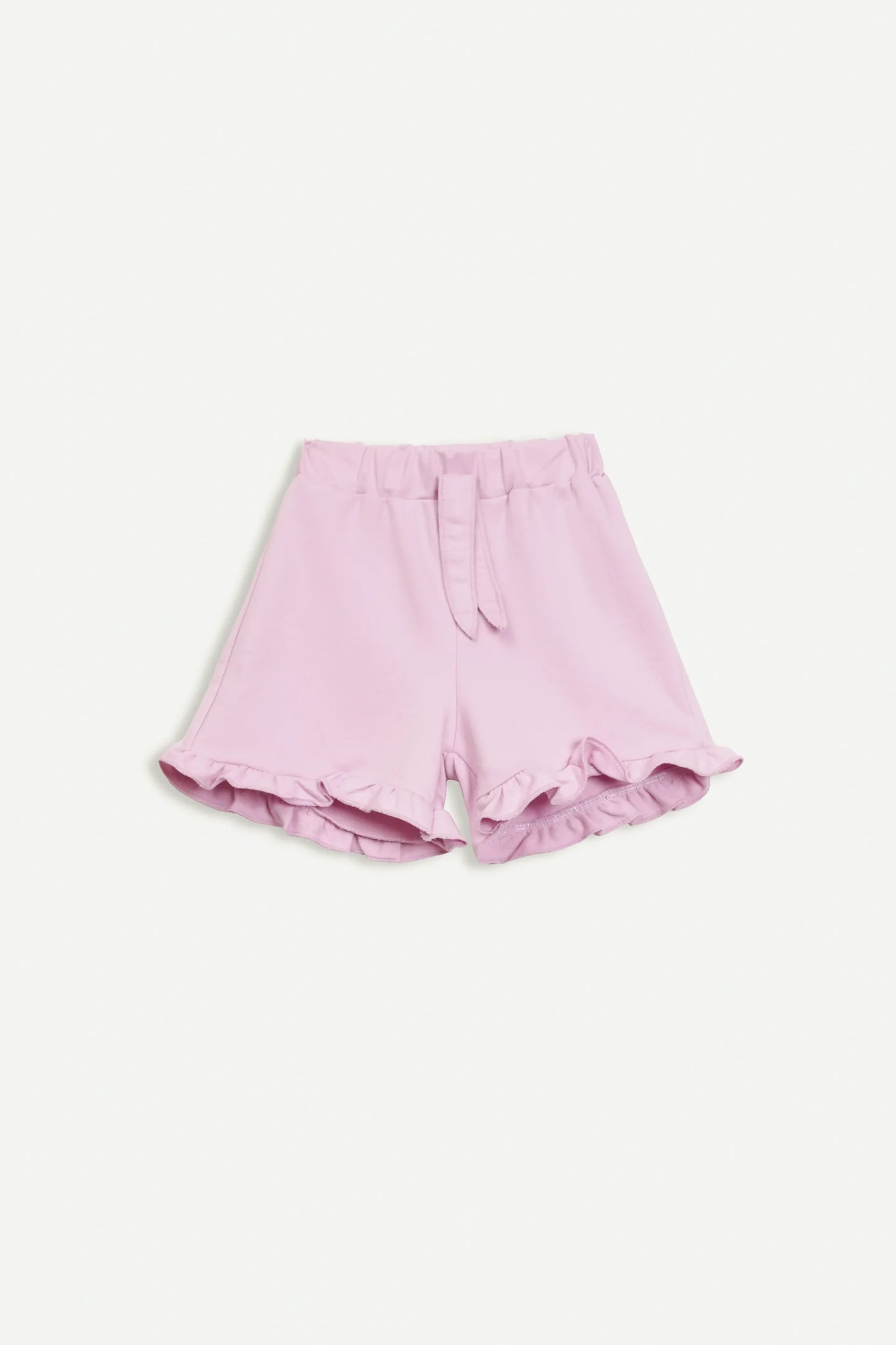 Frilled Shorts With Knot - Cougar Clothing