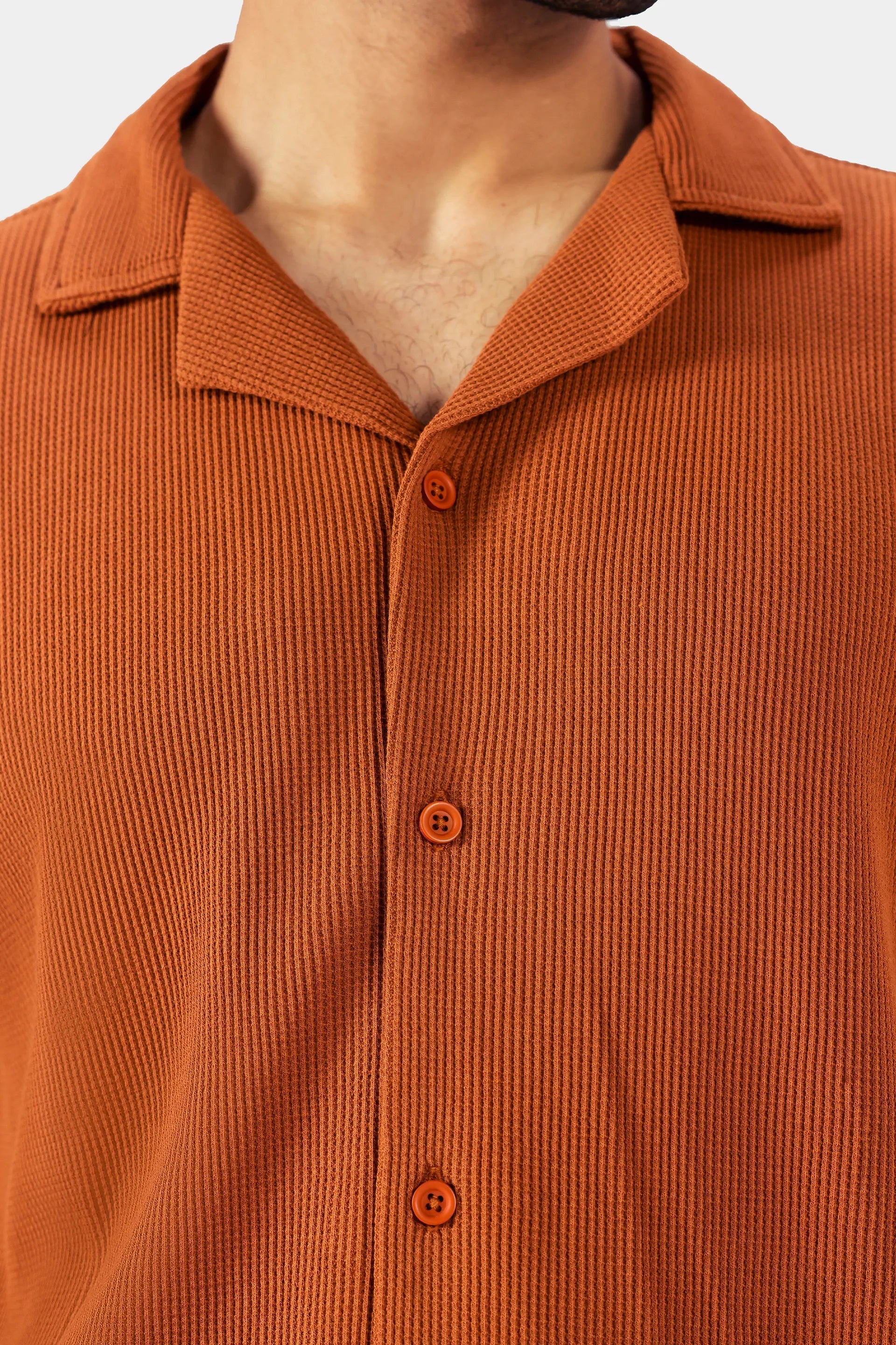 Relaxed Waffle Shirt - Cougar Clothing