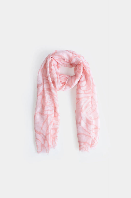 Abstract Printed Scarf - Cougar Clothing