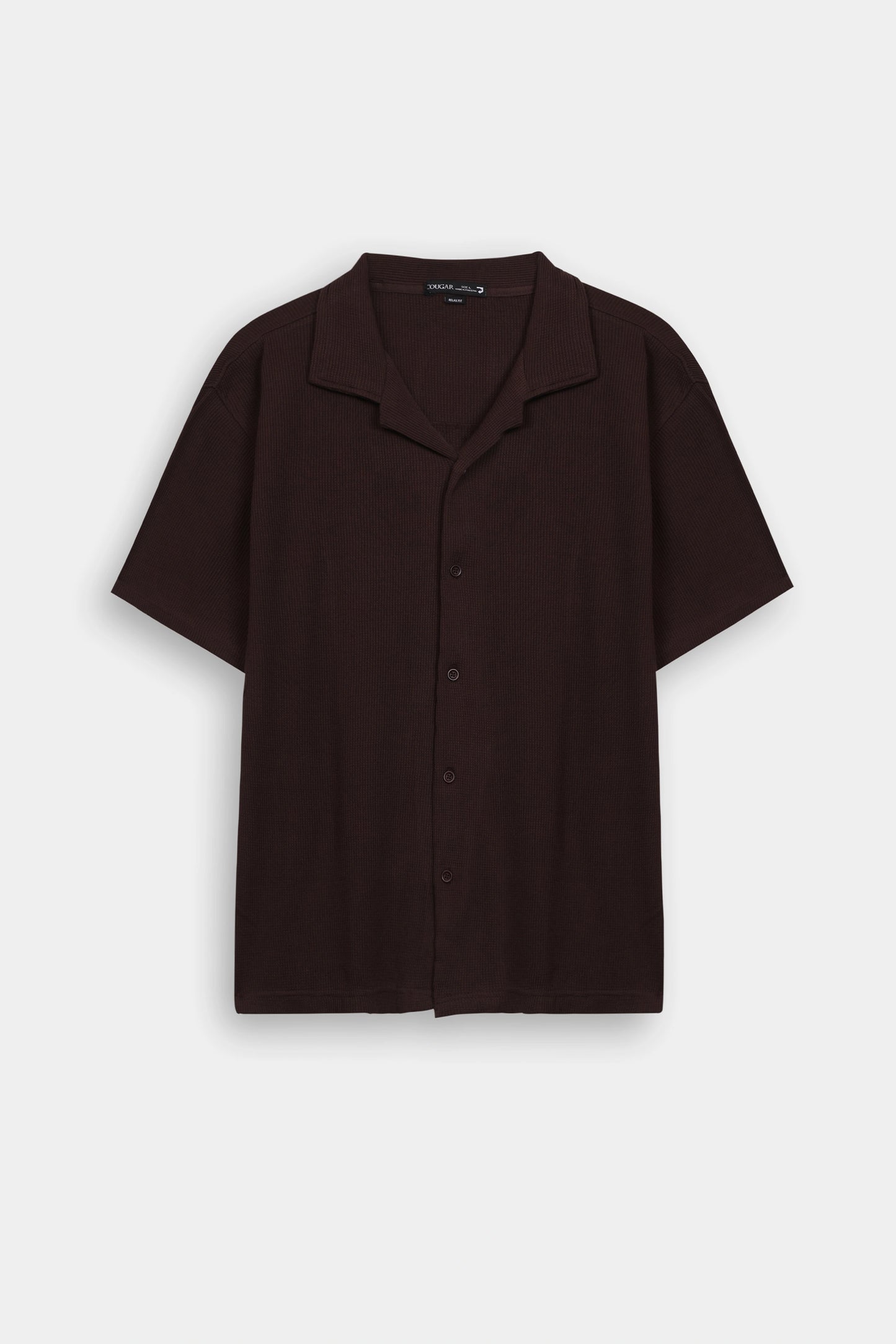 Relaxed Waffle Shirt - Cougar Clothing