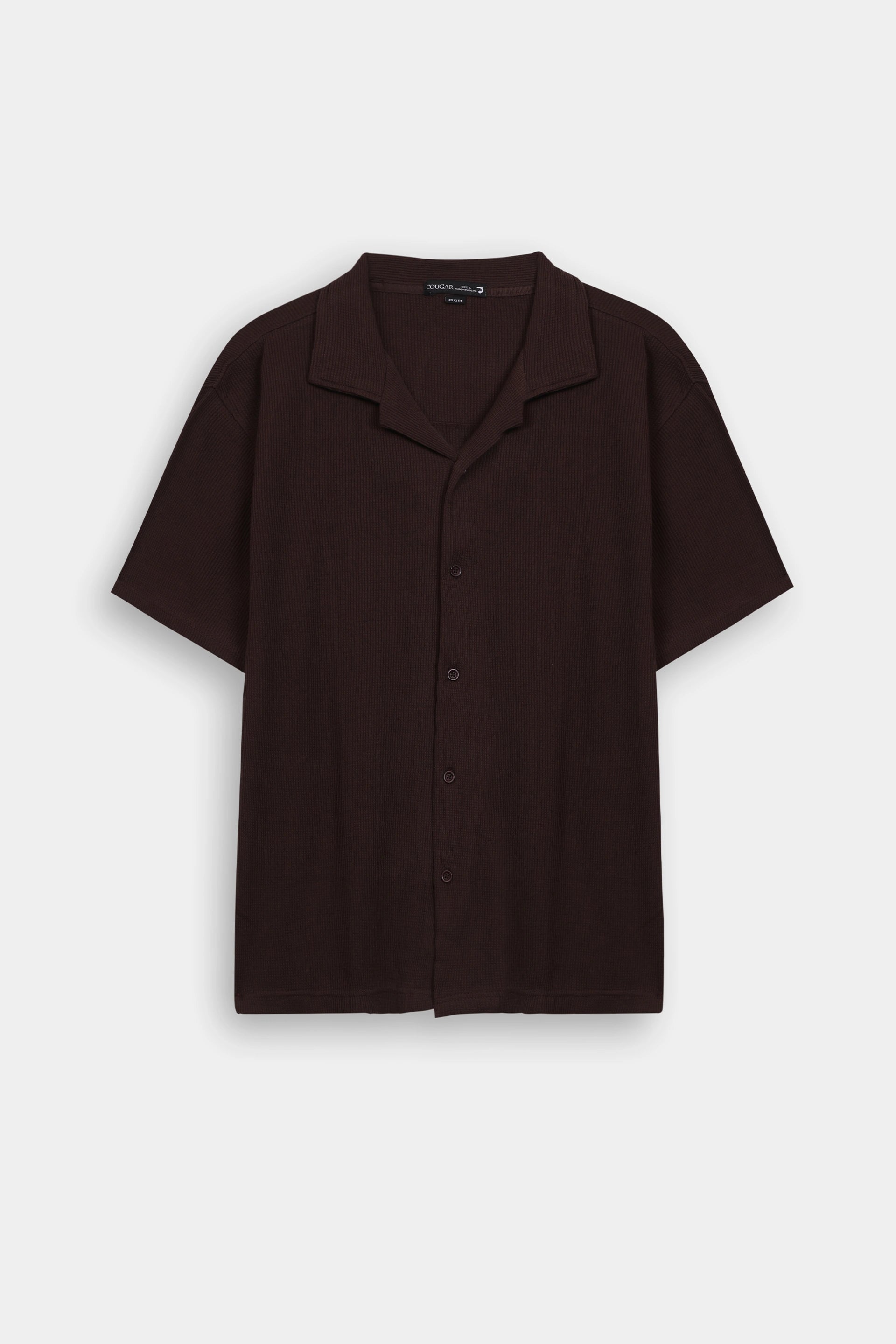 Relaxed Waffle Shirt - Cougar Clothing