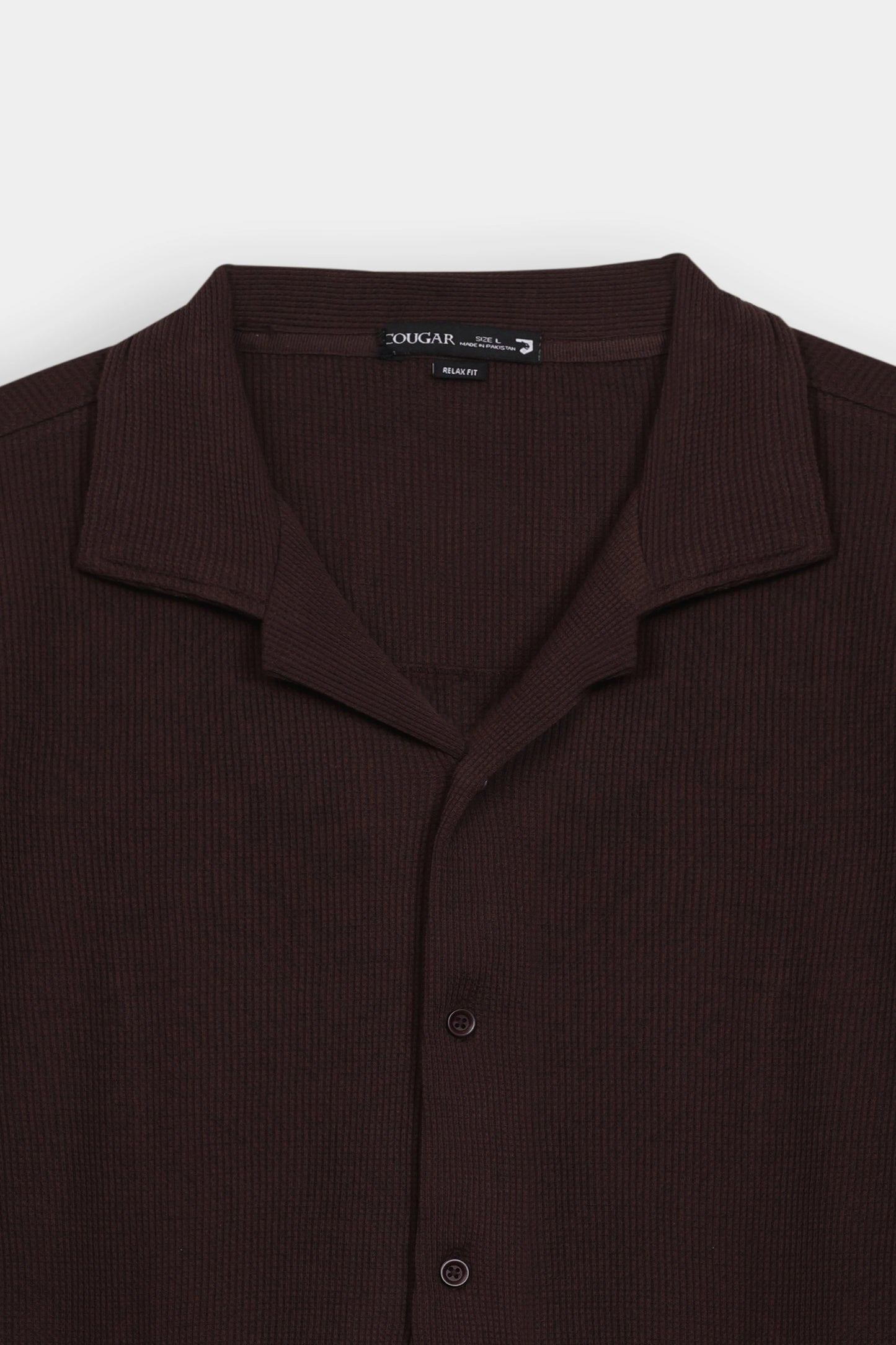 Relaxed Waffle Shirt - Cougar Clothing
