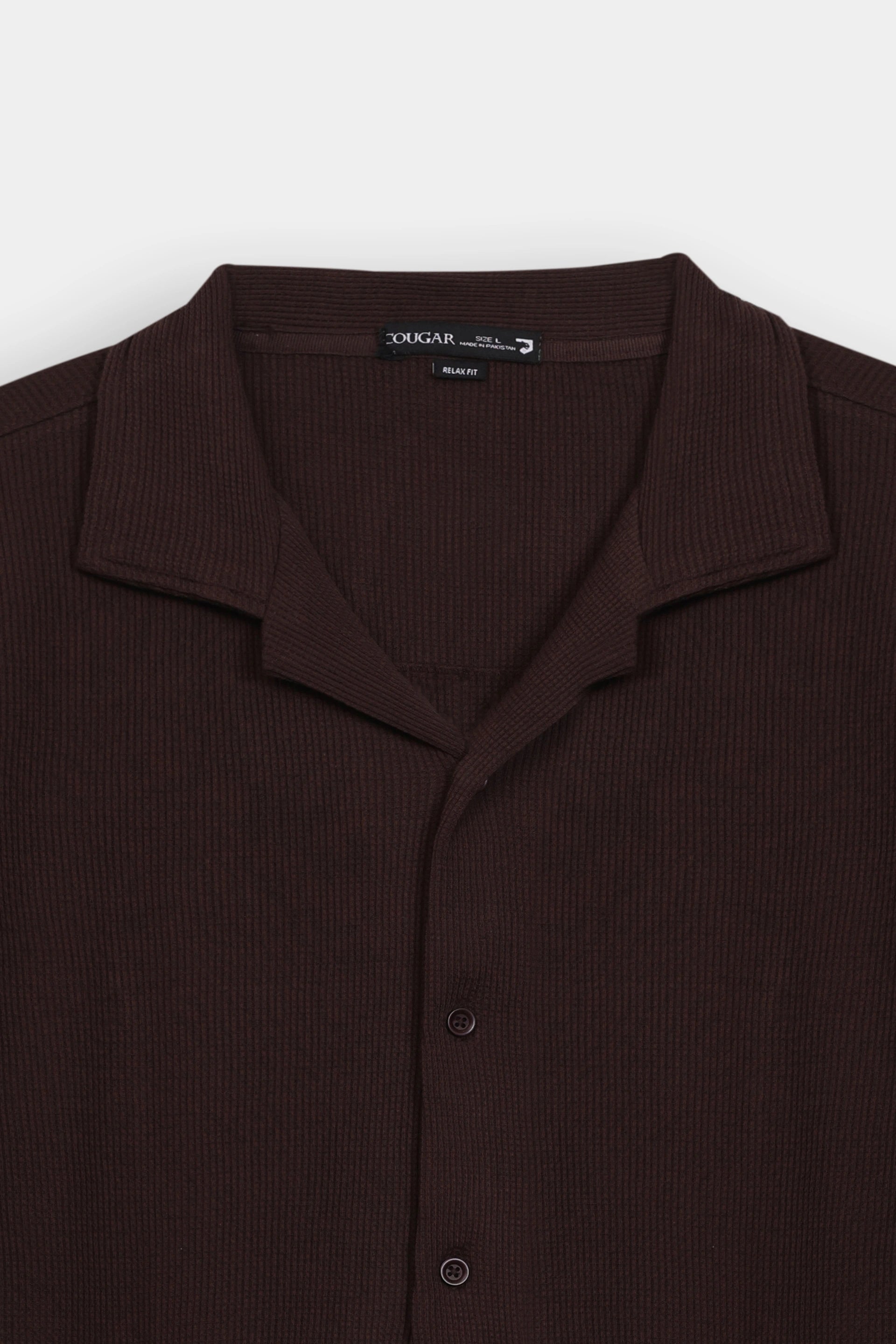 Relaxed Waffle Shirt - Cougar Clothing