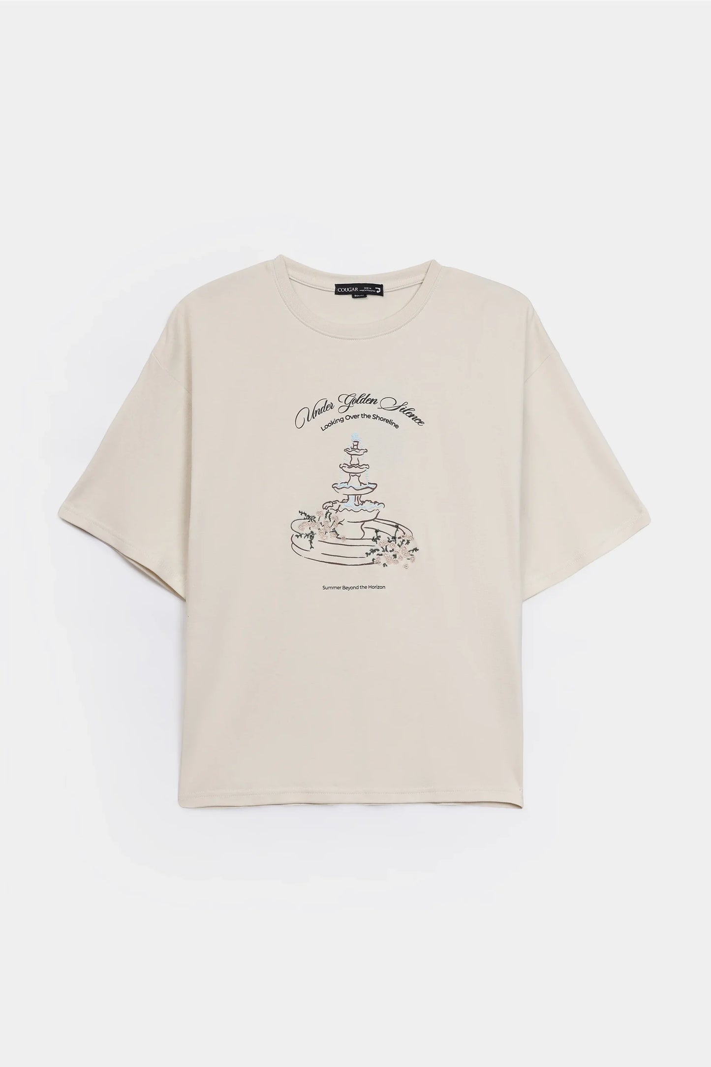 Boxy Graphic T-Shirt - Cougar Clothing