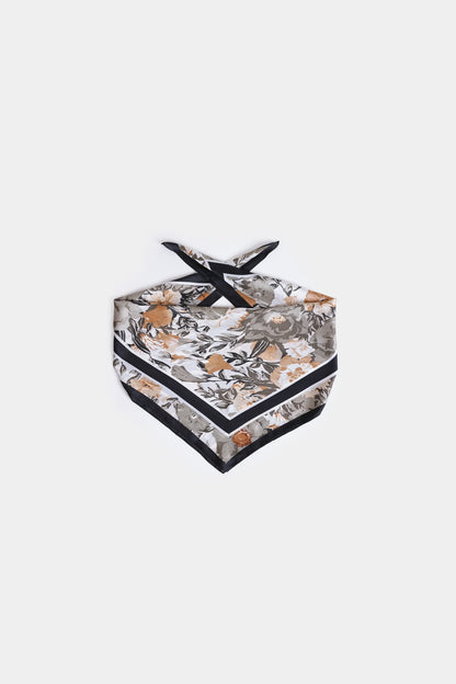 Printed Silk Scarf - Cougar Clothing