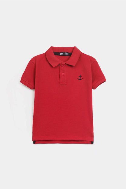 Embroidered Pique Polo - Cougar Clothing