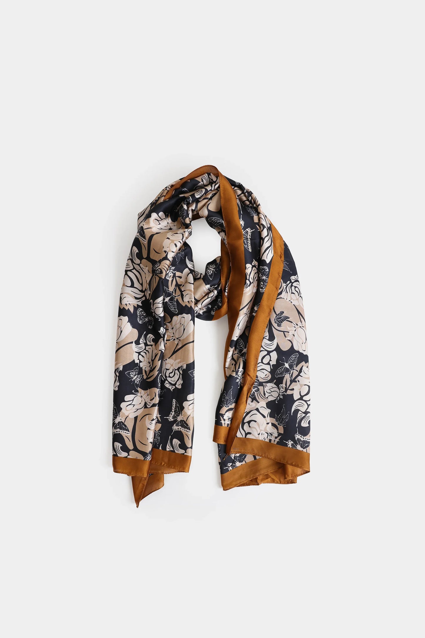 Gilded Silk Scarf - Cougar Clothing