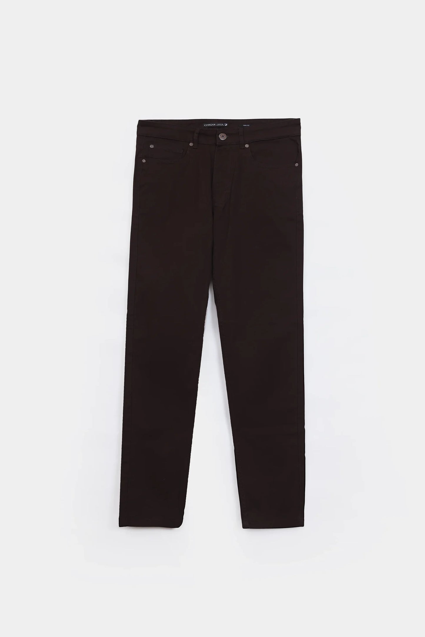 Slim Fit 5-Pocket Pants - Cougar Clothing