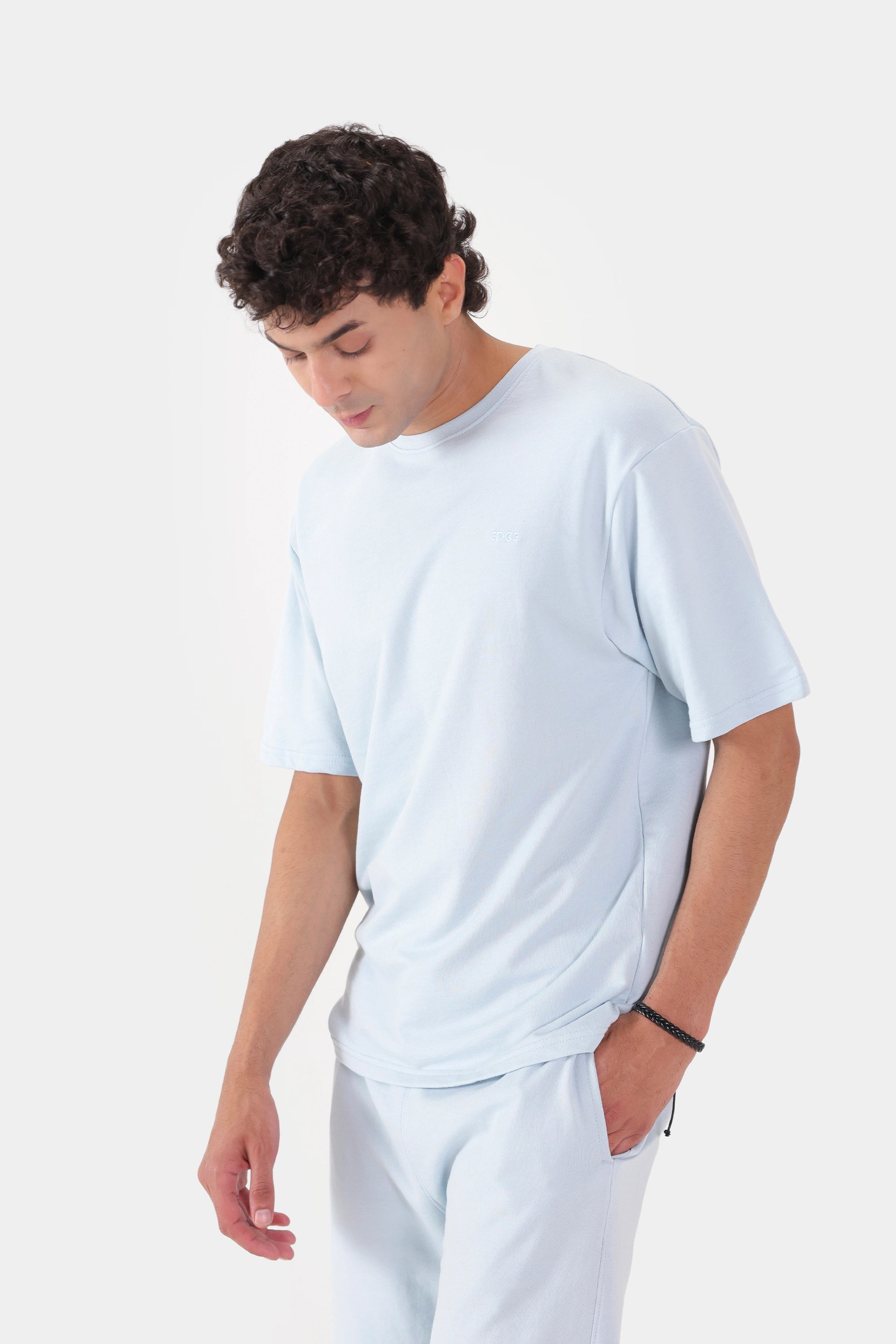 Relaxed Fit Terry T-Shirt - Cougar Clothing