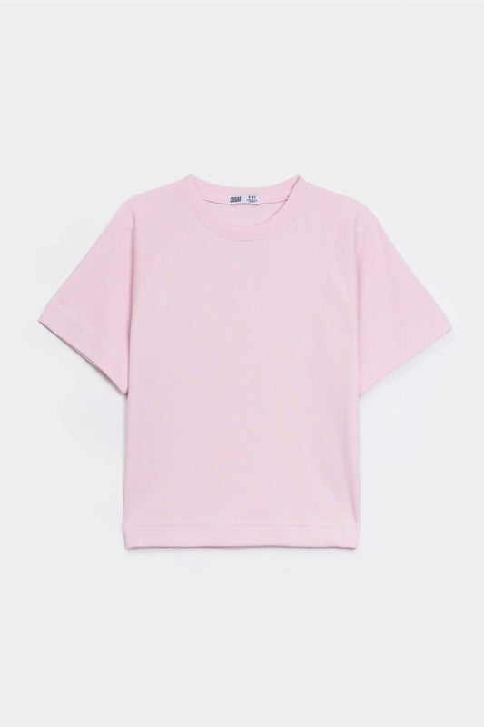 Raglan Knit T-Shirt - Cougar Clothing