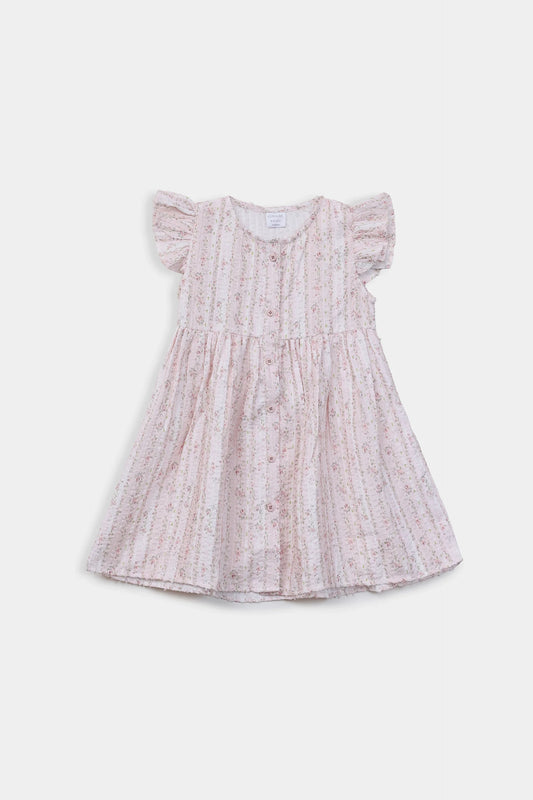 Printed Floral Dress - Cougar Clothing